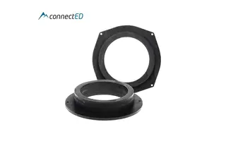 ConnectED MDF høyttaleradaptere (165mm) BMW (2004 - 2010) under sete subwoofer