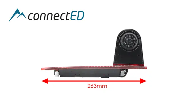ConnectED Ryggekamera Bremselys Ford Transit Custom 2016 --> m/LED 