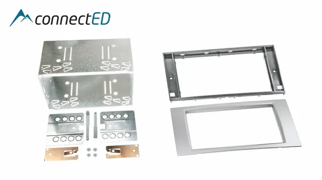ConnectED Premium monteringskit 2-DIN Ford - Rektangulær - Sølv 