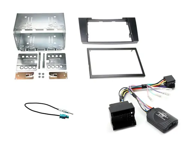 ConnectED komplett 2-DIN monteringskit E (2003-2009) / CLS (2004-2010) 