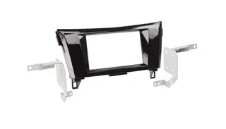 ConnectED Premium monteringskit 2-DIN Qashqai/X-Trail (2014 - 2022) Pianosort