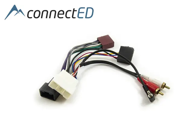 ConnectED ISO-adapter Toyota (2018-->) u/aktivt høyttalesystem 