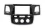 ConnectED monteringsramme 9" Toyota Hilux 2006-2015 med Manuell AC