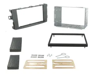 ConnectED monteringsramme 2-DIN Toyota Auris (2007-2012) Sølvgrå