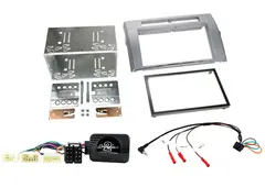 ConnectED komplett 2-DIN monteringskit Toyota Corolla Verso (2004 - 2009) Sølv