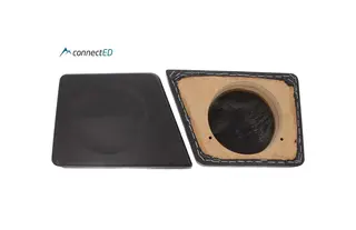 ConnectED MDF høyttaleradaptere (165mm) Universale for utenpåliggende montering