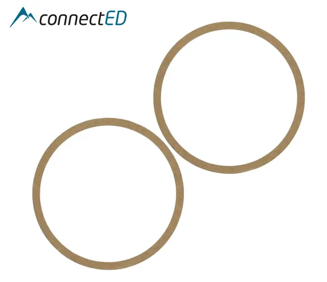 ConnectED MDF høyttaleradaptere (200mm) Universale (12mm dybde) 