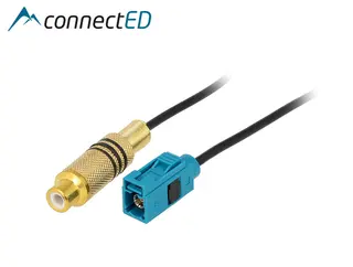ConnectED Videoadapter Fakra til RCA Ford/Mercedes/Porsche/VW (2005 -->)