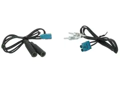 CONNECTS2 antenneadapter, Doble Fakra hun->han / han->hun
