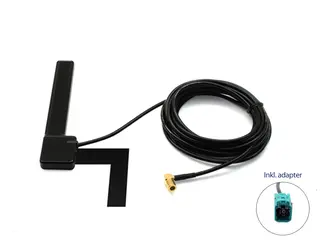 CONNECTS2 DAB-antenne Fakra (adapter) Aktiv vindusantenne