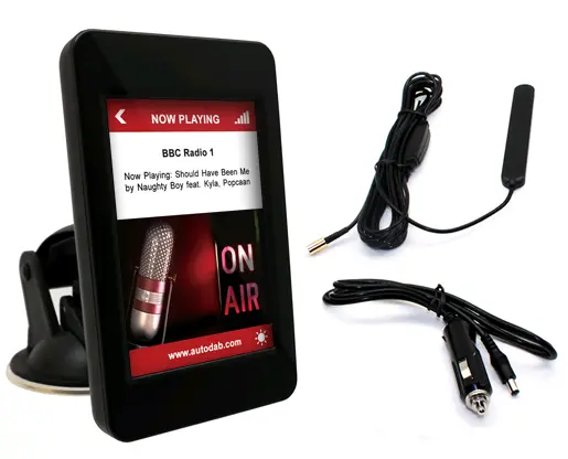 AUTODAB GO+ - DAB INTEGRERING Med enkel antenne 