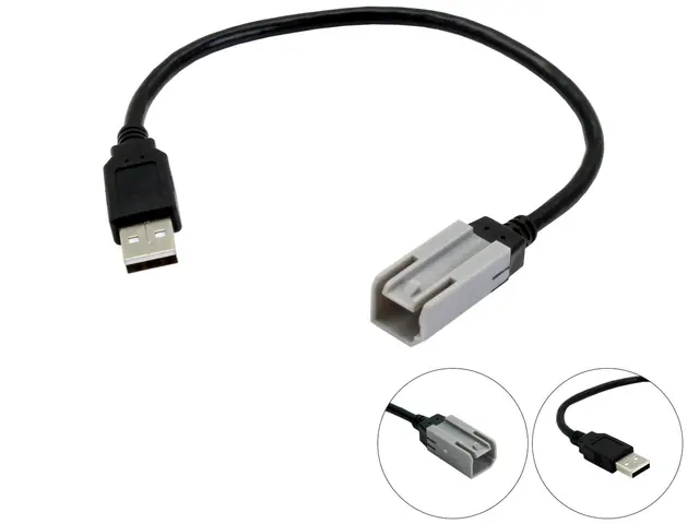Connects2 adapter - Beholde USB Alfa Romeo/Fiat m/Uconnect 