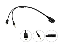 CONNECTS2 AMI/MDI - Lightning &amp; AUX Audi m/RNS-E