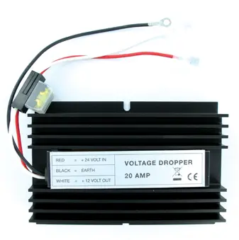 CONNECTS2 24v til 12v inverter 15A 