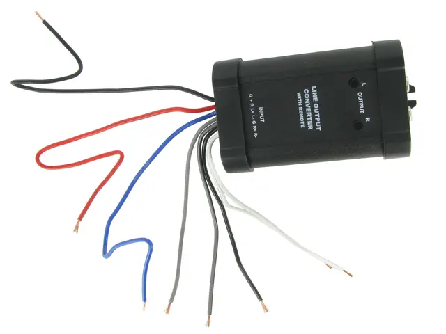 CONNECTS2 Høy til lav-nivå adapter Med remote utgang 