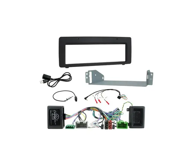 CONNECTS2 komplett monteringskit 1-DIN Volvo 2007 - 2011 m/aktive høyttalere 