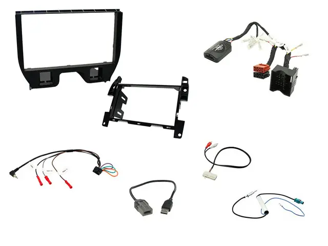 CONNECTS2 komplett monteringskit 2-DIN Citroen C3/DS3 (2010 --> u/Ryggesensorer 