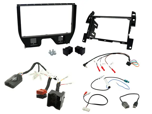 CONNECTS2 komplett monteringskit 2-DIN Citroen C3/DS3 (2010 --> u/Ryggesensorer 