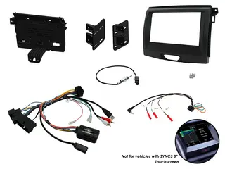 CONNECTS2 komplett monteringskit 2-DIN Ford Ranger (2016 -->) u/Ford Sync3