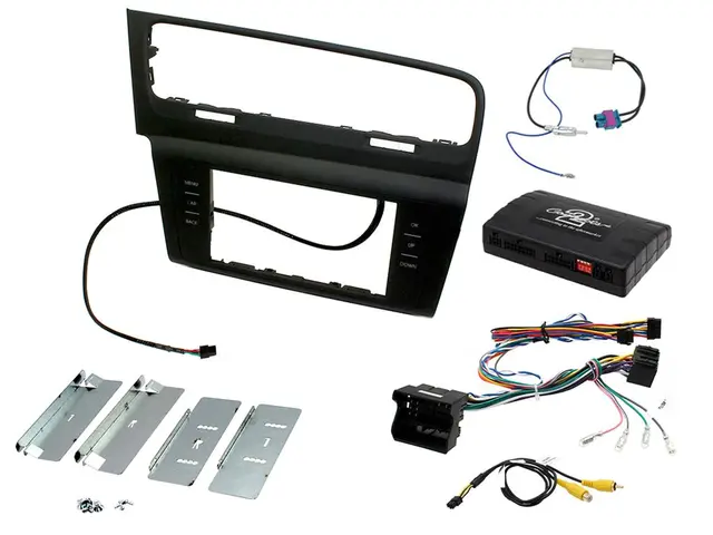 CONNECTS2 komplett monteringskit 2-DIN Golf (2013 -->) (Korte headunits) 