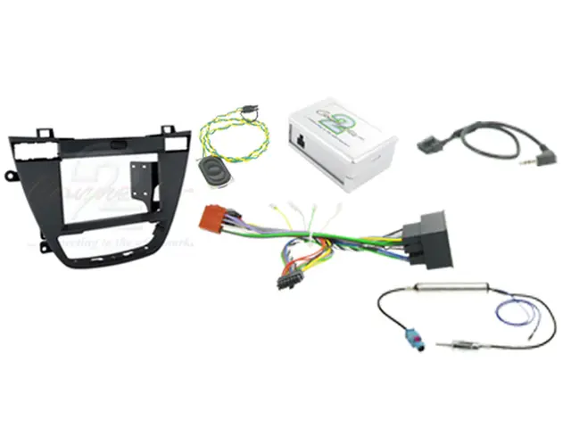 CONNECTS2 komplett monteringskit 2-DIN Opel Insignia (2008 - 2012) Sort 