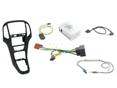 CONNECTS2 komplett monteringskit 2-DIN Opel Astra (2010 - 2015) Sort