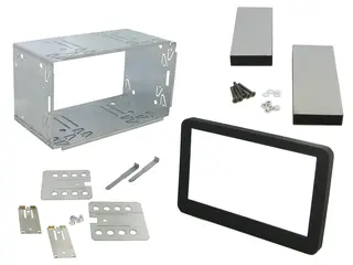 Connects2 Premium monteringskit 2-DIN 159/Brera/Spider (2005 - 2011) m/Navi