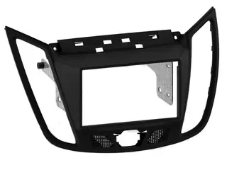 CONNECTS2 Premium monteringsramme 2-DIN C-Max/Kuga (2011 - 2018) Piano sort