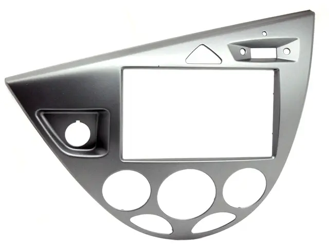 CONNECTS2 Premium monteringsramme 2-DIN Ford Focus (1998 - 2004) Sølvgrå 