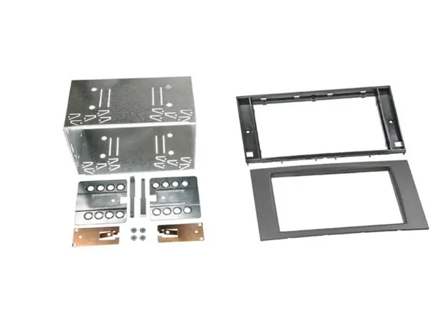 CONNECTS2 Perfect Fit 2-DIN Ford - Rektangulær - Grå 