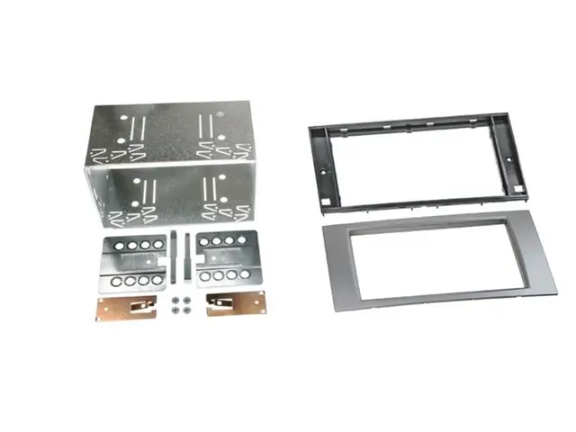 CONNECTS2 Perfect Fit 2-DIN Ford - Rektangulær - Sølv 