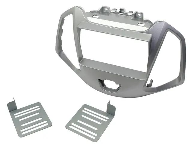 CONNECTS2 Premium monteringsramme 2-DIN Ecosport (2013-->) Sølv 