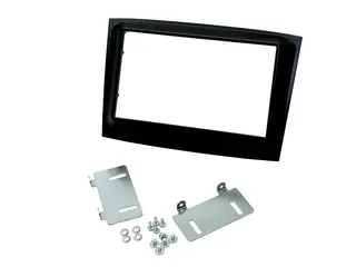 CONNECTS2 Premium monteringskit 2-DIN Fiat Doblo (2015-->) Matt sort