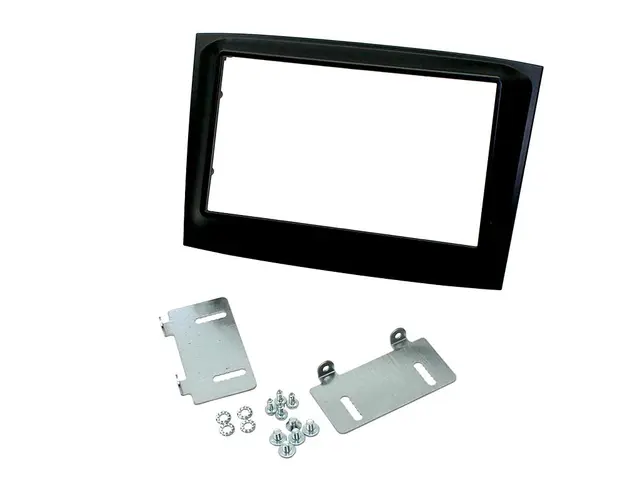 CONNECTS2 Premium monteringskit 2-DIN Fiat Doblo (2015-->) Matt sort 