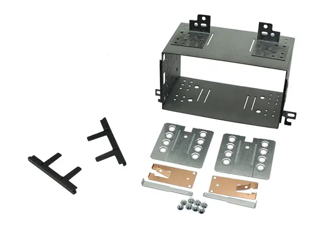 CONNECTS2 Premium monteringskit 2-DIN KIA Rio (2005 - 2010) m/OEM 2-DIN 