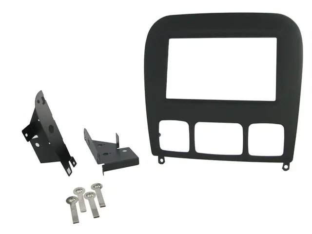 CONNECTS2 Monteringsramme 2-DIN MB S-klasse (1999 - 2005) Sort 