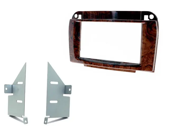 CONNECTS2 Monteringsramme 2-DIN MB CL-klasse (2003 - 2005) "wood" 