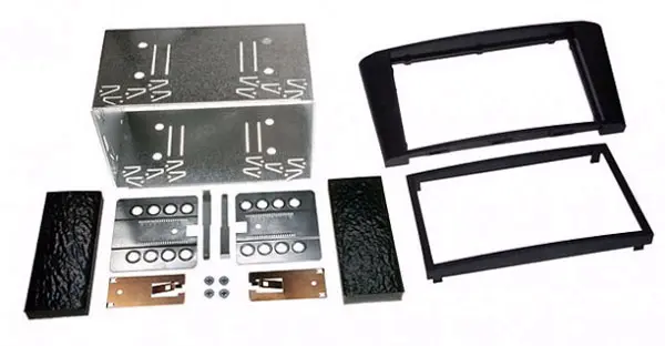 ConnectED monteringsramme 2-DIN Toyota Avensis (2003 - 2008) Mørk grå 