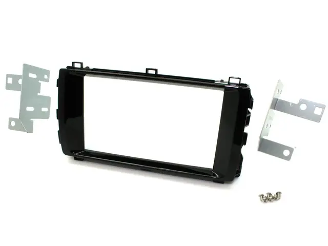 CONNECTS2 Premium monteringsramme 2-DIN Toyota Auris (2013 - 2015) Pianosort 
