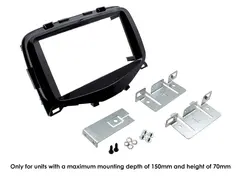 CONNECTS2 Premium monteringskit 2-DIN Aygo/108/C1 (2014-->) Pianosort