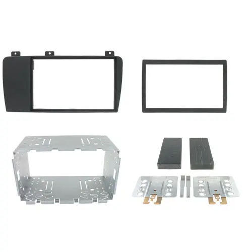 CONNECTS2 Premium monteringsramme 2-DIN Volvo S60/V70/XC70 (2001 - 2005) Grå 