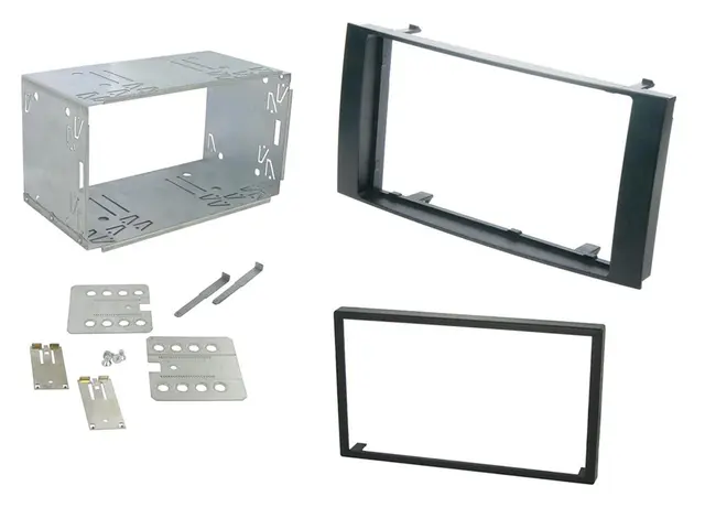 CONNECTS2 Premium monteringskit 2-DIN Caravelle/Multivan/Transporter/Touareg 