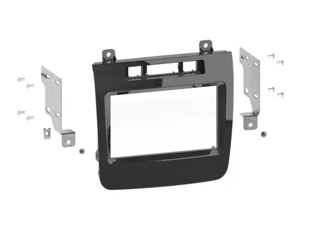 CONNECTS2 Premium monteringskit 2-DIN VW Touareg (2010 - 2014) Pianosort 