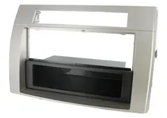 CONNECTS2 monteringsramme 1-DIN Toyota Corolla Verso (2004 - 2008) Sølv