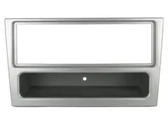 CONNECTS2 monteringsramme 1-DIN Opel - Headunits "uten knekk" Sølv