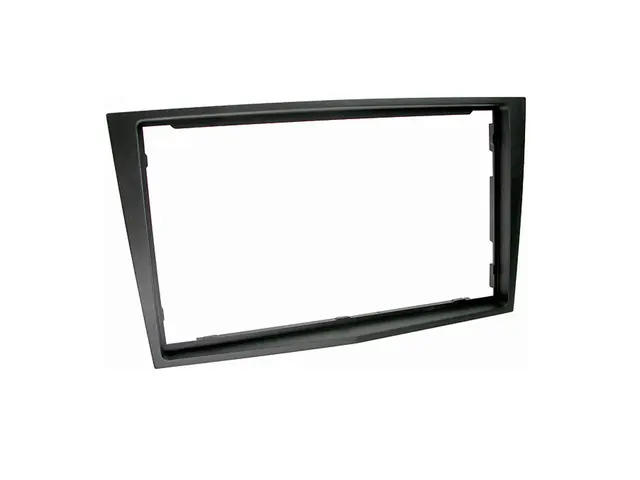 CONNECTS2 Monteringsramme 2-DIN Opel - Headunits "med knekk" Koksgrå 