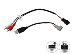 Connects2 adapter - Beholde USB/AUX Ssang Yong Tivoli (2016 -->) RCA