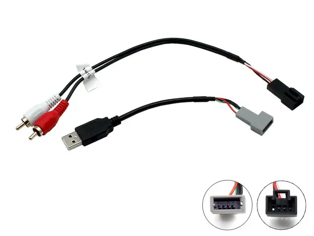 Connects2 adapter - Beholde USB/AUX Ssang Yong Tivoli (2016 -->) RCA 