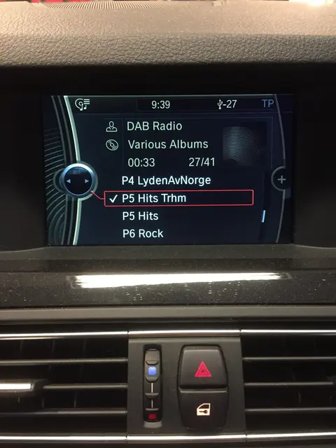 DENSION USB DAB/DAB+ MOTTAKER DAB USB-inngang - passer mange biler! 