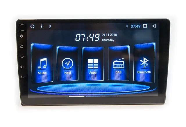 HARDSTONE Android headunit - 9" Hilux 2006-2015 uten rattkontroll 